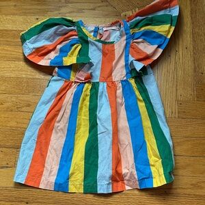 TinyCottons - Colorful Striped Dress - Spanish Brand - 2Y